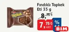 ETİ TOPKEK FINDIKLI KEK 35 G ETİ TOPKEK FINDIKLI KEK 35 G